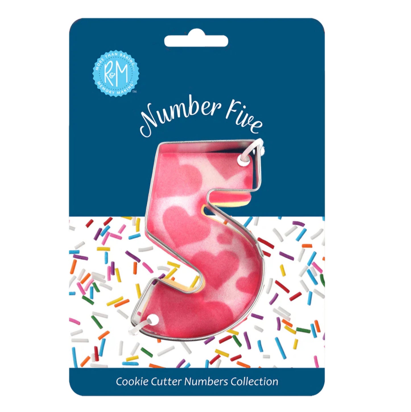 Number 5 Cookie Cutter