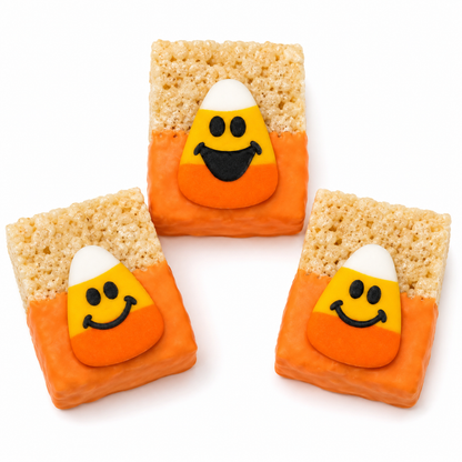 Candy Corn Royal Icing Decorations - 6 Count