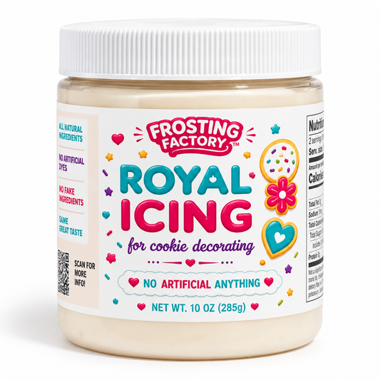 All Natural Cookie Icing by Frosting Factory 10 oz