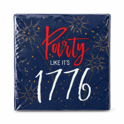 Party Like it's 1776 Patriotic Cocktail Napkins 16ct