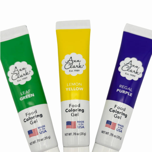 Mardi Gras Royal Trio Food Coloring Set