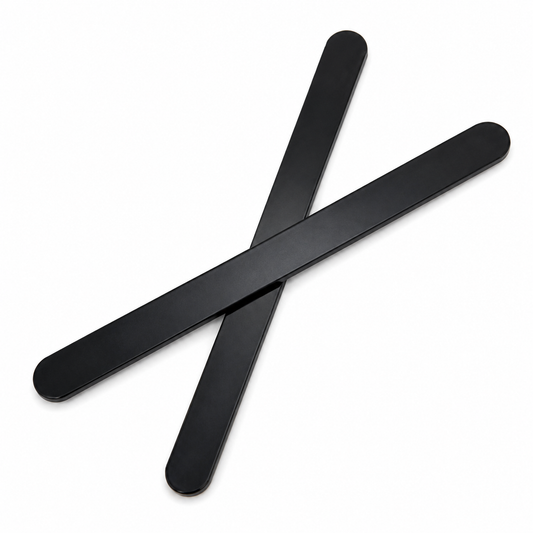 Acrylic Cakesicle & Popsicle Sticks Black – 12 Count