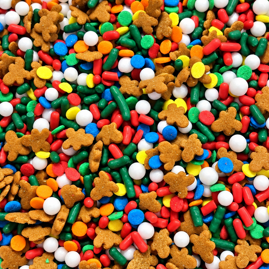 Gingerbread Christmas Sprinkle Mix – Holiday Sprinkles