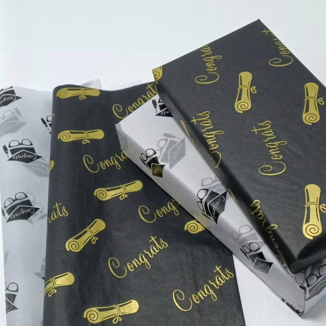 Graduation Tissue Paper 10 Count