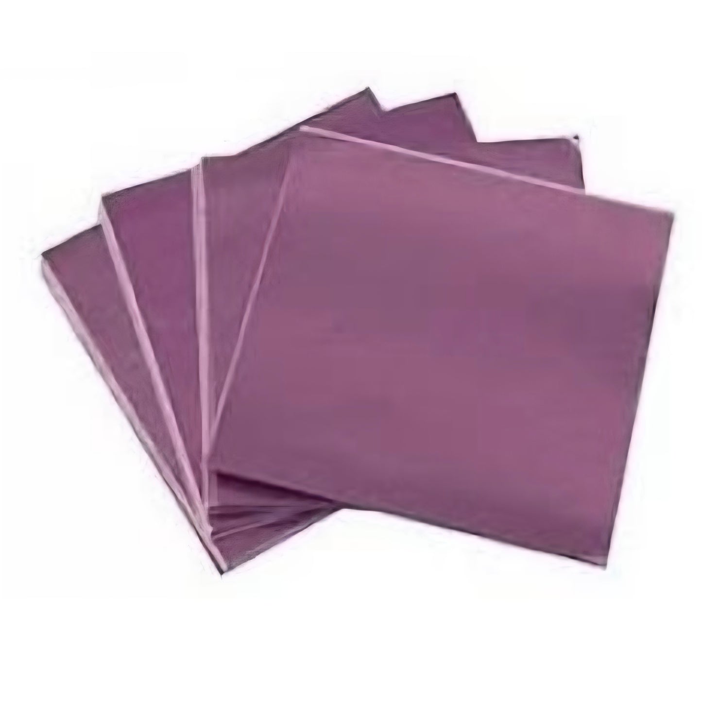 Lavender Foil Candy Wrappers 6x6 in – Chocolate Foils, 125 Count