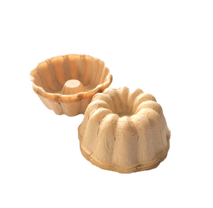 Mini Bundt Cake Paper Baking Pans – Disposable, 10 Count