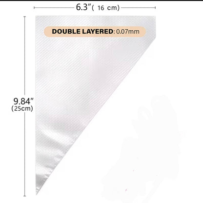 Tipless Cookie Bags 10 Inch 100 Count
