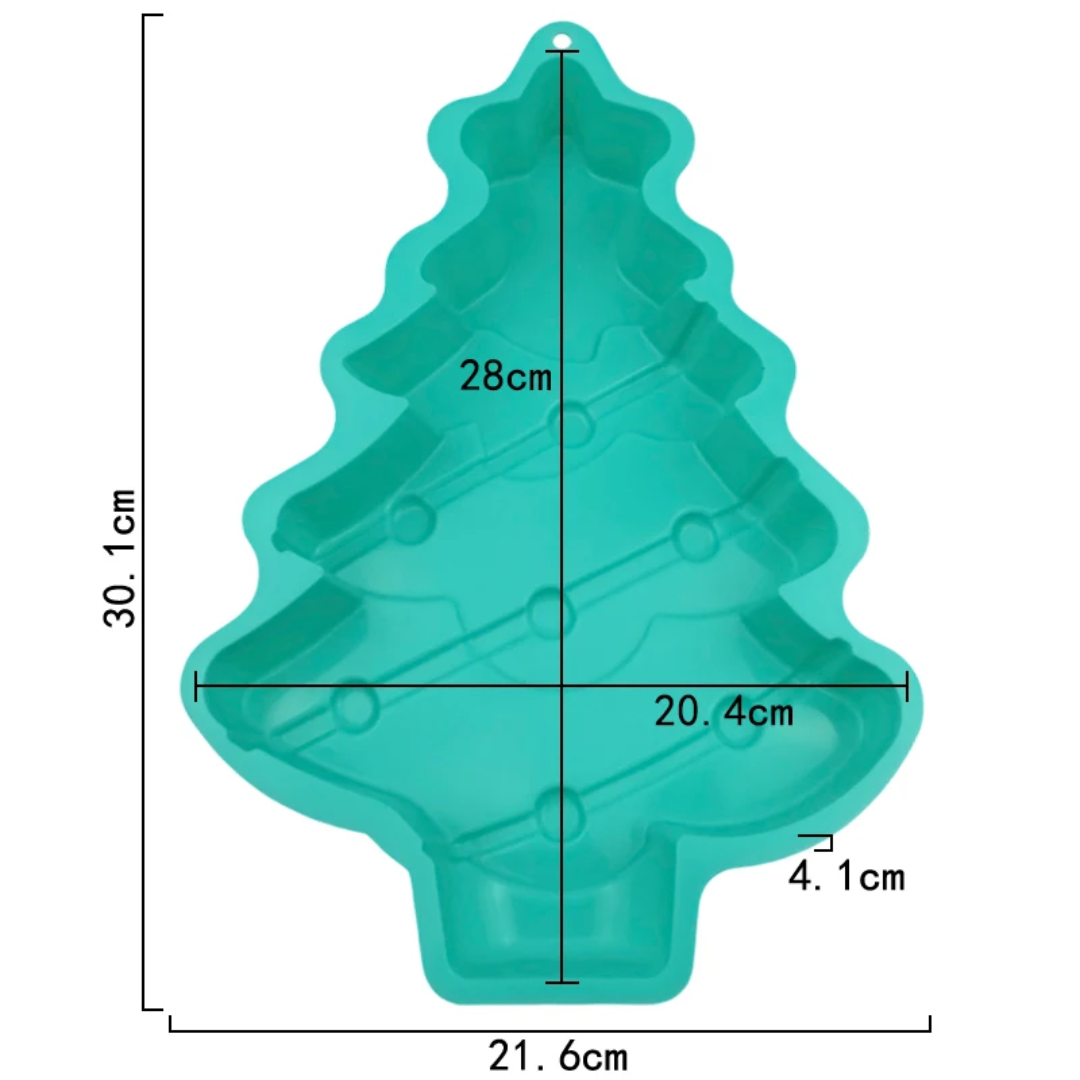 Christmas Tree Silicone Cake Pan