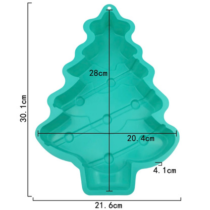 Christmas Tree Silicone Cake Pan