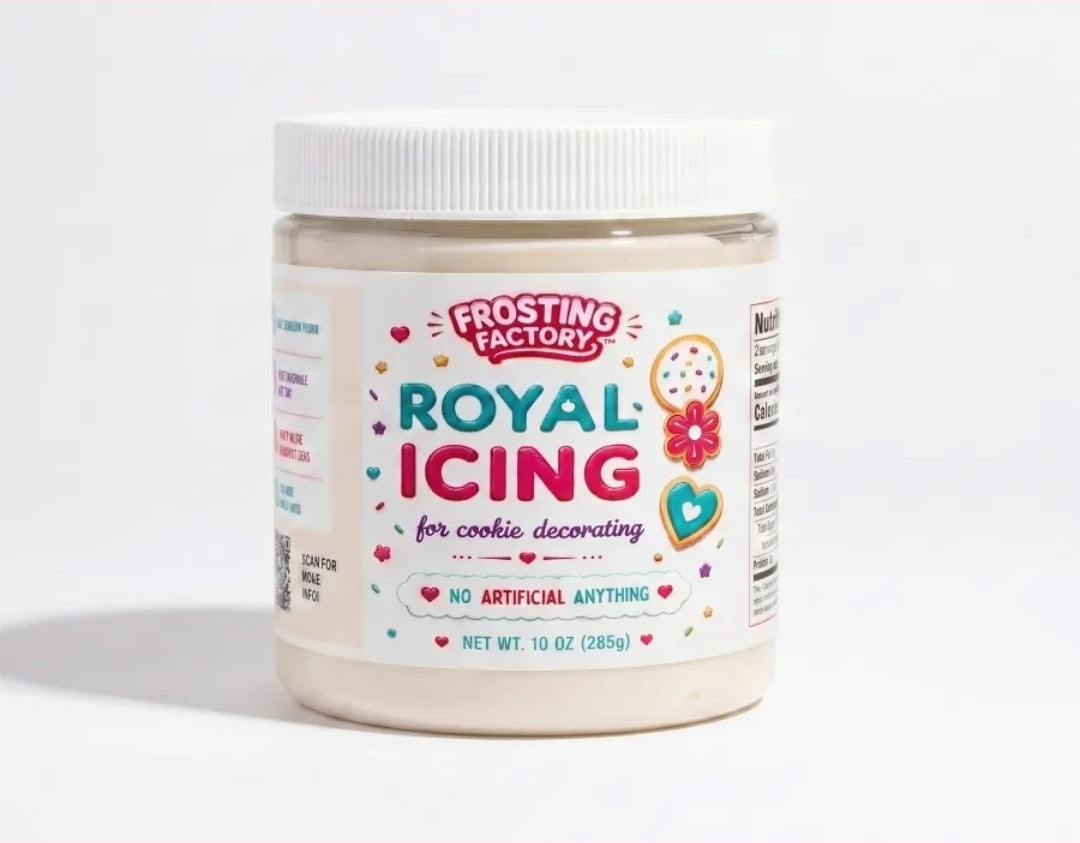 All Natural Cookie Icing by Frosting Factory 10 oz