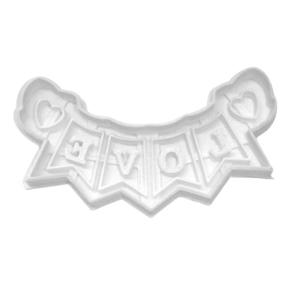Love Banner – Valentine’s Day Cookie & Fondant Cutter