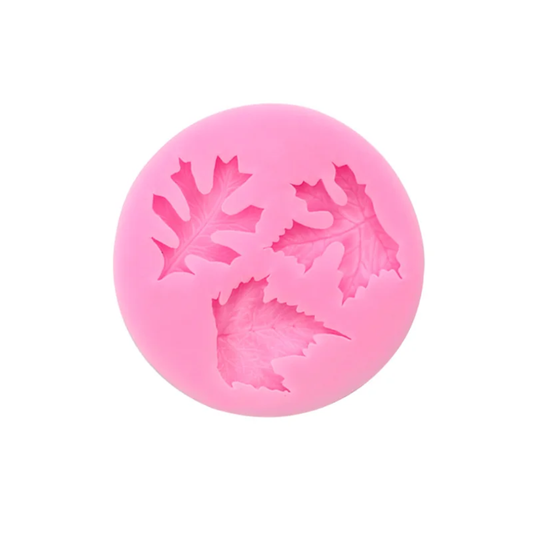 Oak & Maple Leaves Fondant & Gum Paste Silicone Mold – 3 Designs