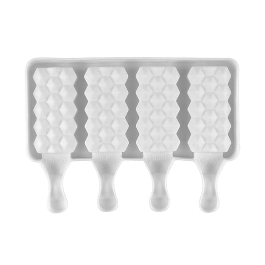 Honeycomb Cakesicle Silicone Mold | 4 Cavity