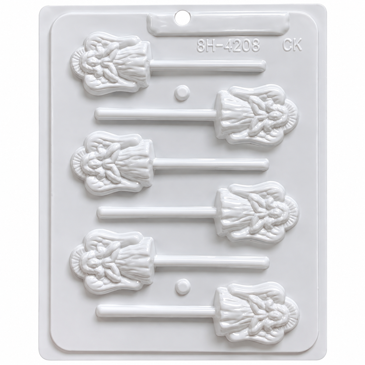 Hard Candy Angel Lollipop Mold 6 Count