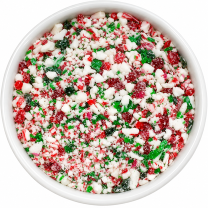 Crushed Peppermint Red White & Green Crunch 8oz