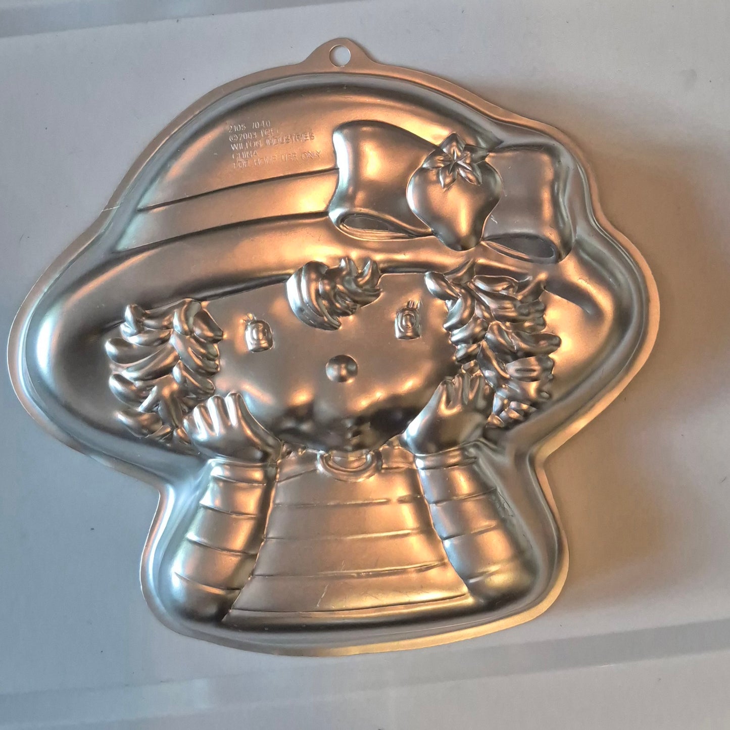 Wilton Strawberry Shortcake Cake Pan 2003 Aluminum Character Mold