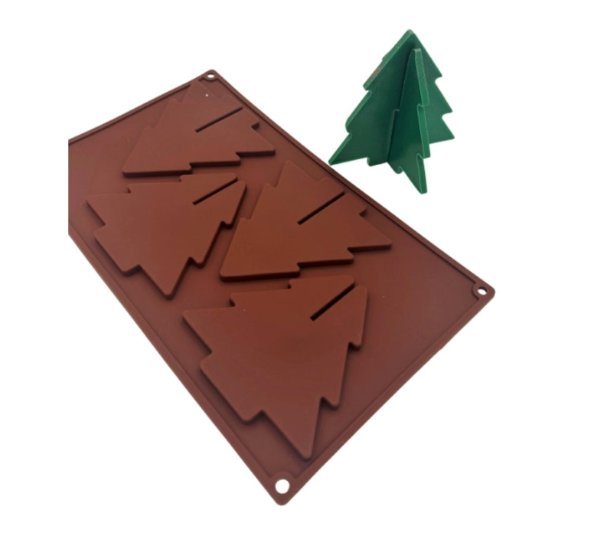 Christmas Tree 3d Chocolate Mold