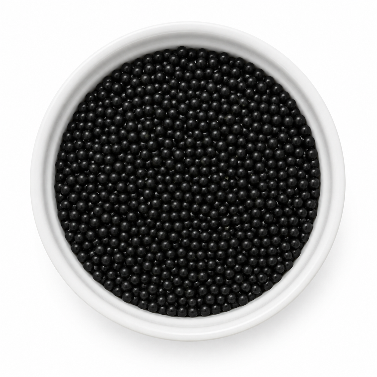 Sugar Pearls 2oz Black