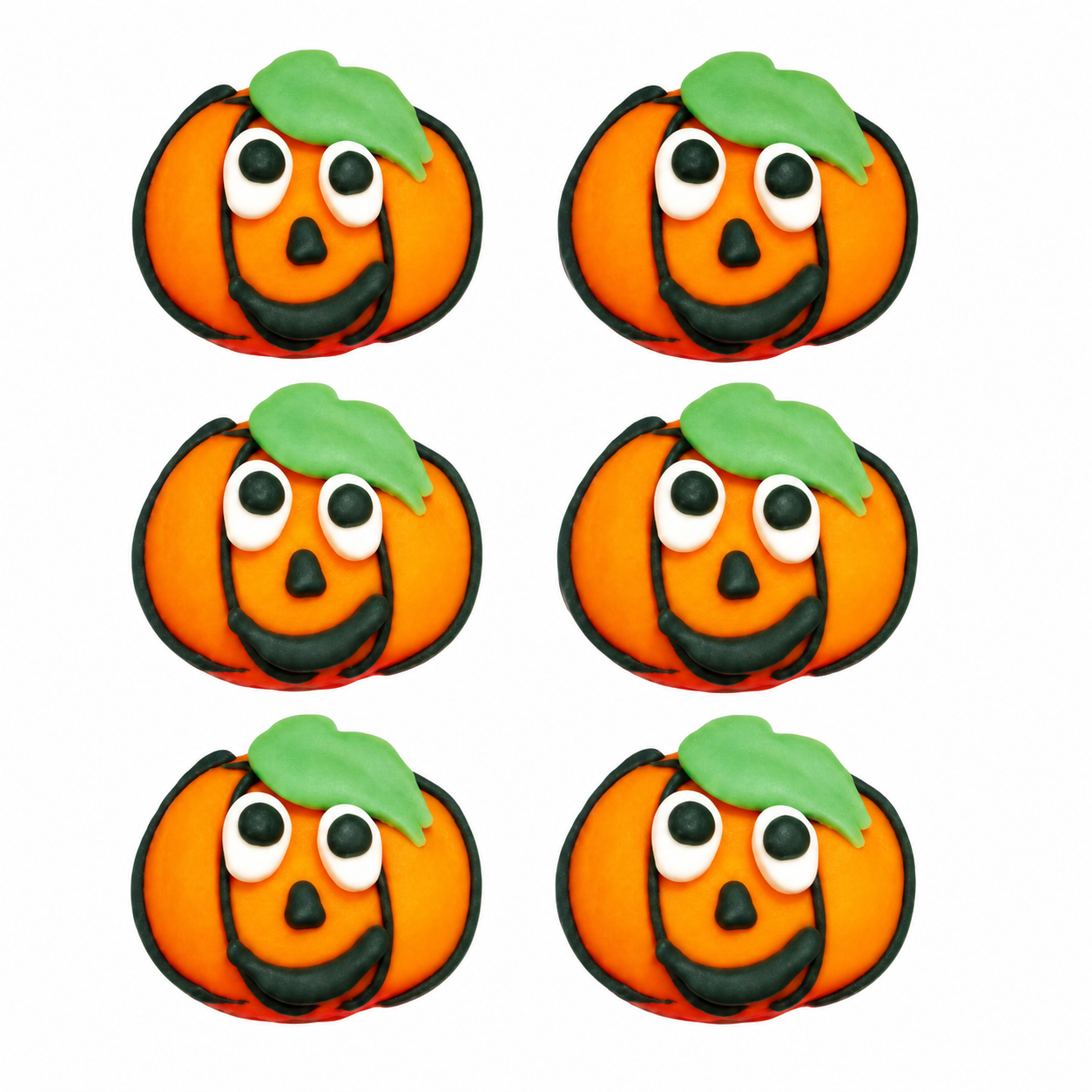 Mini Pumpkins Edible Decorations 6 Count