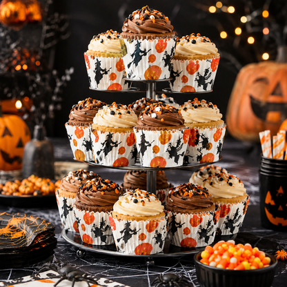 Halloween Treat Cups | Small Cupcake Liners