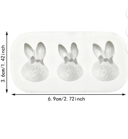 Easter Bunny Ears Silicone Mold for Fondant and Chocolate