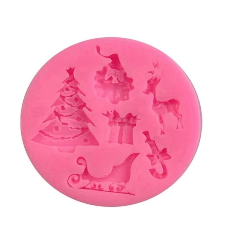 Christmas Silicone Mold 6 Cavity