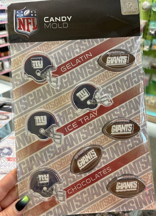 NFL New York Giants Chocolate Mold