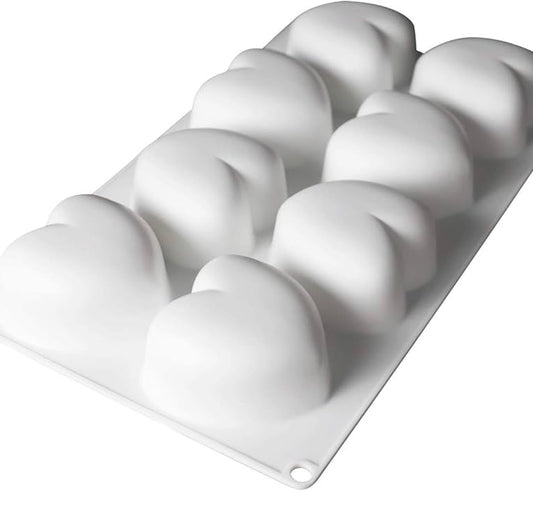 Large Heart Silicone Mold – Flexible Chocolate & Baking Mold