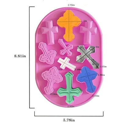 Silicone Cross Mold