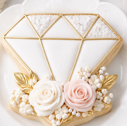 Diamond Cookie Cutter 4in