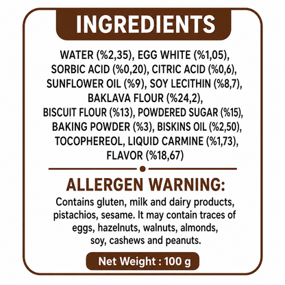 Lotus Cookie Crumble Topping 3.5 oz (Compare to Biscoff)