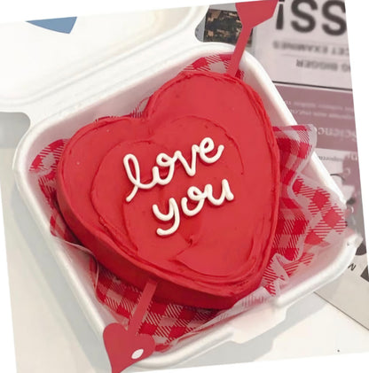 Cupid’s Arrow Heart Cupcake Toppers – Set of 4