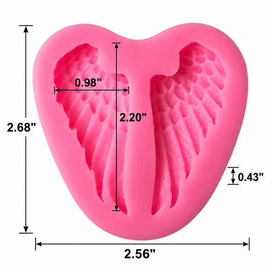 Angel Wings Fondant & Gum Paste Silicone Mold