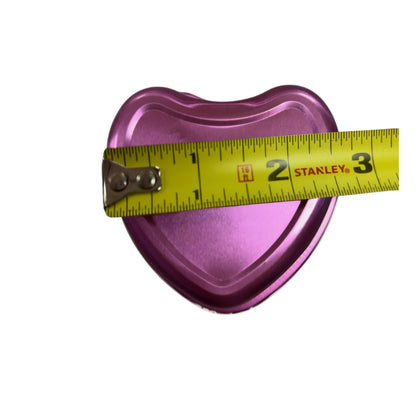 Heart-Shaped Foil Baking Cups, 12 Count | Pink