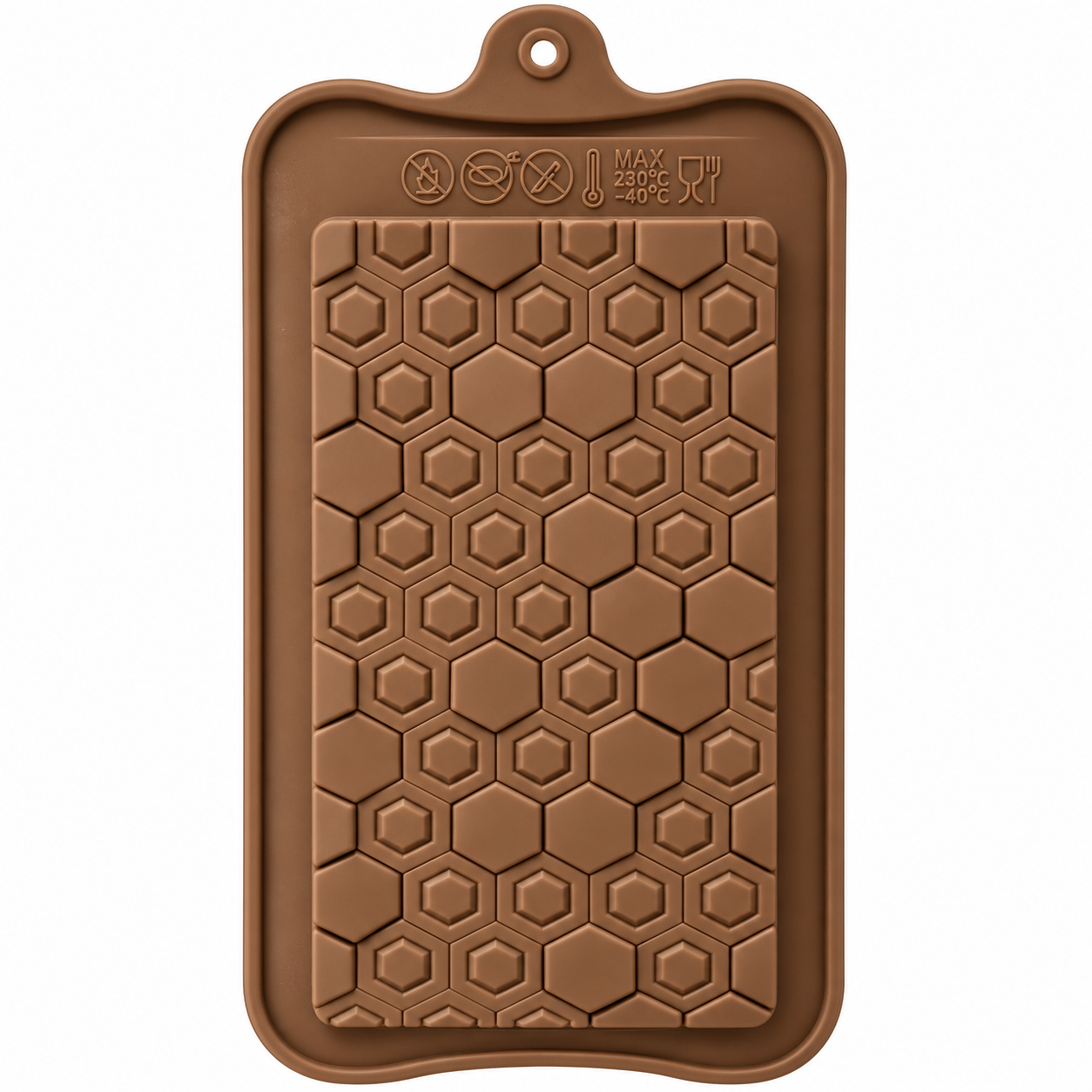 Honeycomb Cookie Bar & Chocolate Bar Silicone Mold