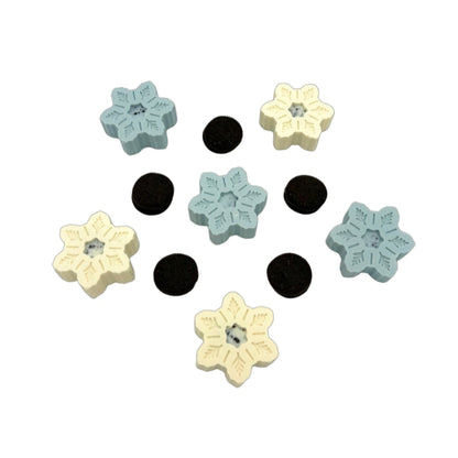 Silicone Snowflake Chocolate Mold 24 Cavity