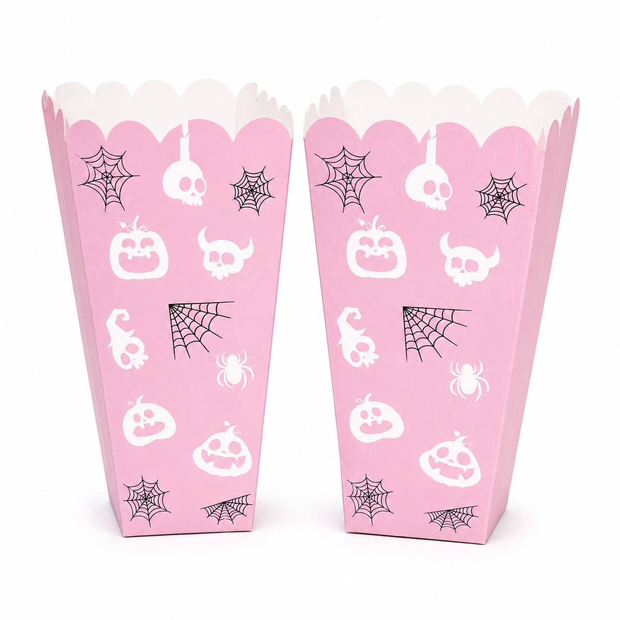 Halloween Pink Popcorn Boxes 4 Count