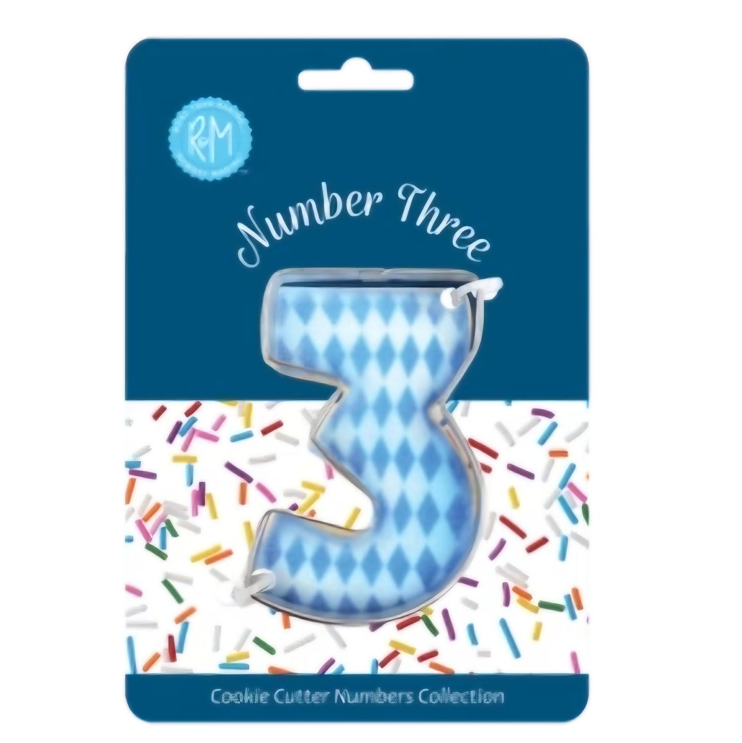 Number 3 Cookie Cutter