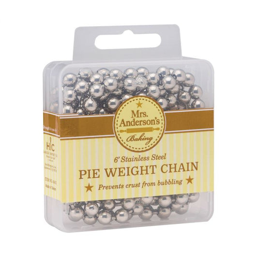 Mrs. Anderson's Pie Weight Chain - 6 Foot Blind Baking Chain