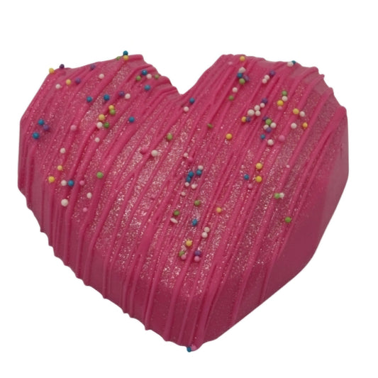 Breakable Geometric Heart Chocolate Mold – Food-Safe Plastic