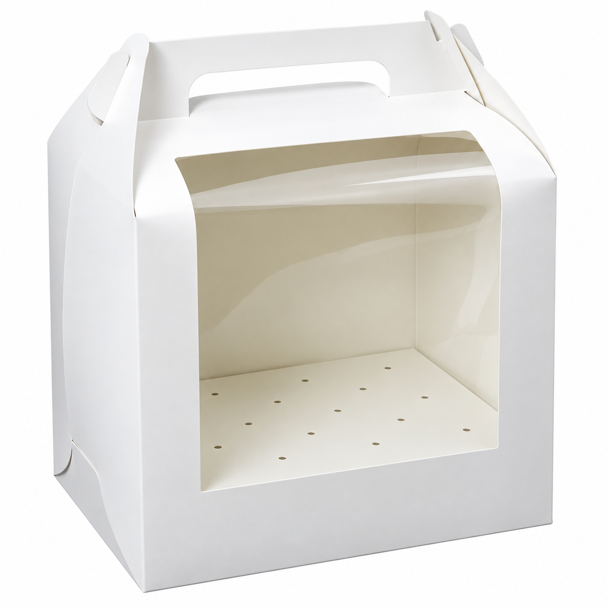 White Window Cake Pop Box - Holds 18