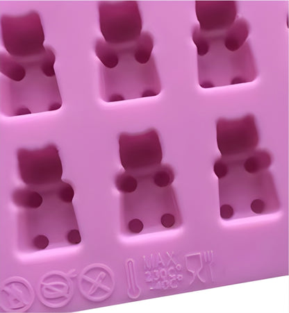 Gummi Bear Silicone Candy Mold 50 Cavity