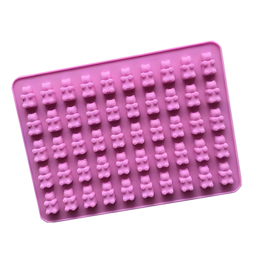 Gummi Bear Silicone Candy Mold – 50 Cavity