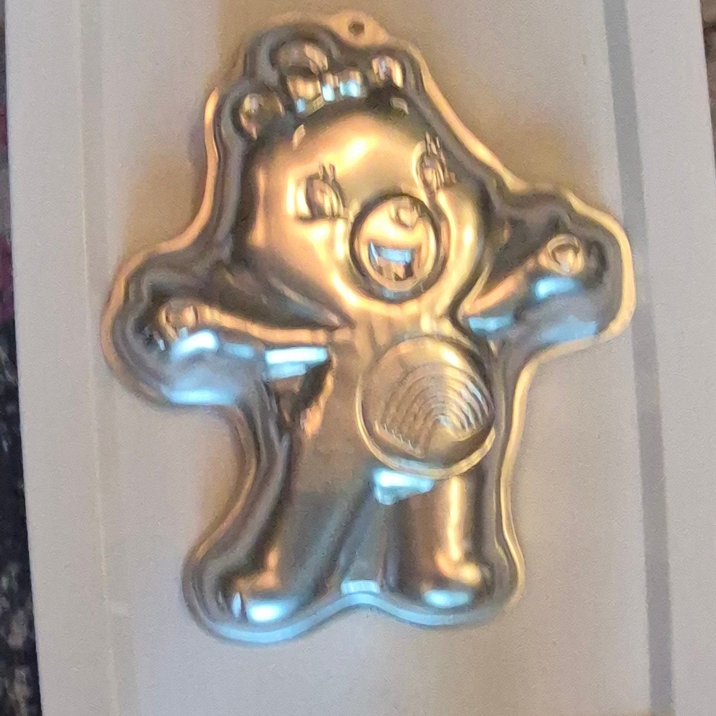 Wilton Care Bears Cheer Bear Cake Pan 2005 New w/ Insert Vintage Aluminum