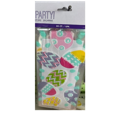 Easter Egg Cello Bags 20ct