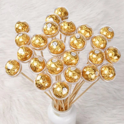 Chocolate Bouquet Candy Holder w/o Picks