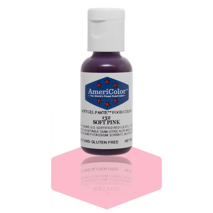 Americolor Soft Gel Paste Food Coloring .75 Soft Pink
