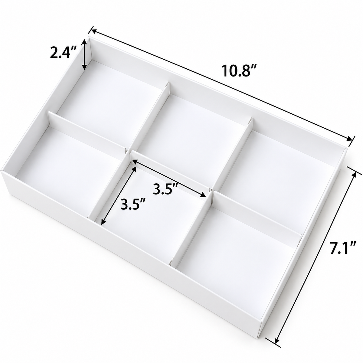 Clear Window Donut Treat Box – 6 Cavity