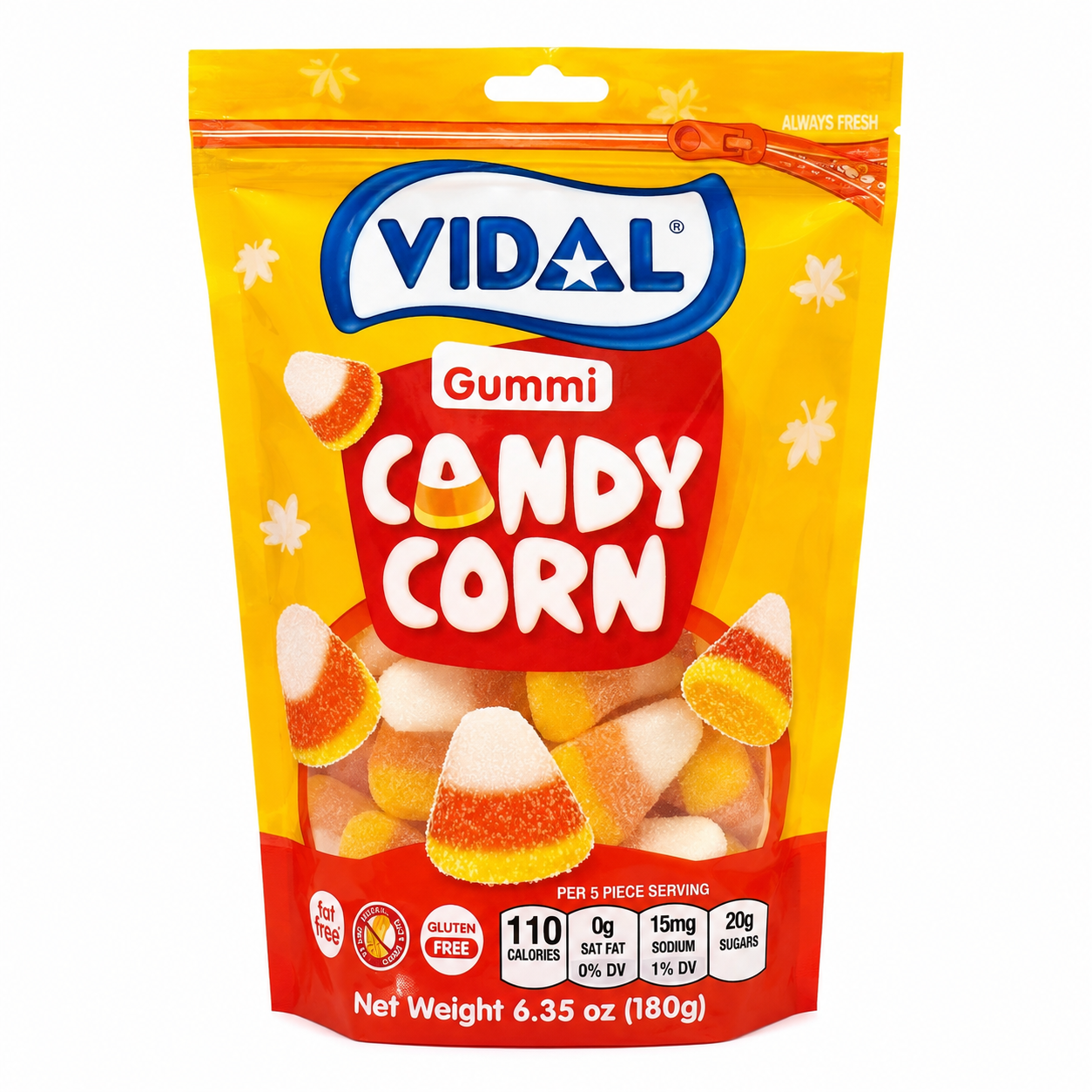 Vidal Gummi Candy Corn 6.35 oz