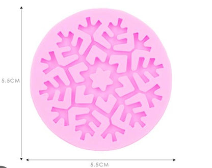 Silicone Single Snowflake Mold